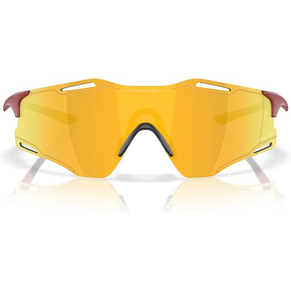 Oakley OO9513D CYBR Dyno Sunglasses, Matte Abyss/Prizm 24K, 39 mm